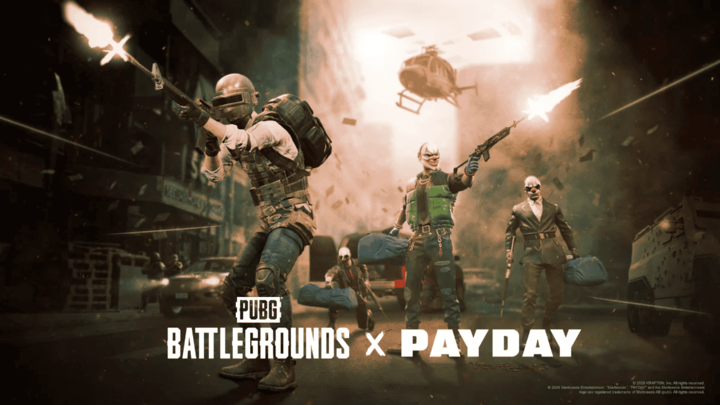 PUBG: Battlegrounds traz novo modo inspirado na franquia PAYDAY